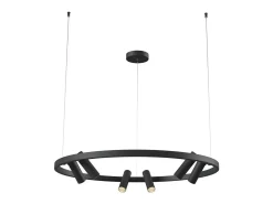 Discount Maytoni Satellite Lámpara colgante de techo LED integrada negra Negro