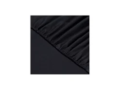 Sábana Ajustable 140x190cm VISION de Algodón 100% - Tejido Cerrado 57 hilos/cm² Negro Hot