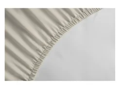 Sábana bajera ajustable -140 x 190 + Capota 35 cm Beige