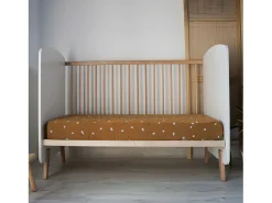 Ropa De Cama-Sábana bajera de jersey de algodón con diseño infantil 60 x 120 cm Bronce