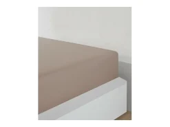 Blanc avenue Sábana bajera jersey algodón- Beige Online