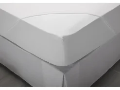 Discount PIKOLIN Sábana bajera 90x200cm| HOME| Algodón| Percal| Extrasuave Blanco