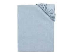 PIKOLIN Ropa De Cama-Sábana bajera 90x200cm| HOME| Algodón| Ajustable| Natural Blanco roto