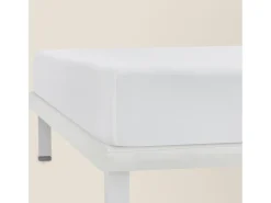 PIKOLIN Sábana bajera y protector colchón 90x196cm| PKH| 2 en 1| Impermeable Blanco Sale