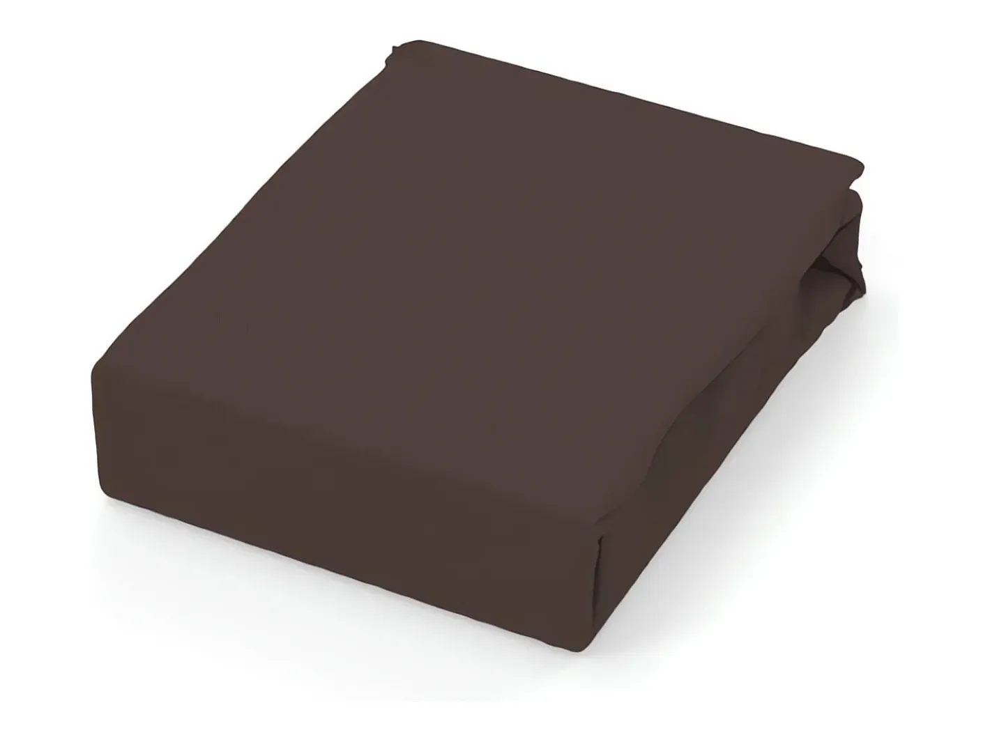 Discount Soleil d'ocre Sábana de algodón 57 hilos 180x290 cm LISO castaño Marru00f3n