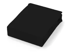 Soleil d'ocre Ropa De Cama-Sábana de algodón 57 hilos 260x300 cm liso, por Negro