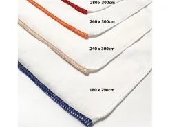Best Soleil d'ocre Sábana encimera de polialgodón 240x300 cm PERCALE , por Blanco