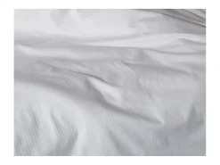 Blanc avenue Sábana encimera satén de algodón rayas 94 hilos/cm² Blanco