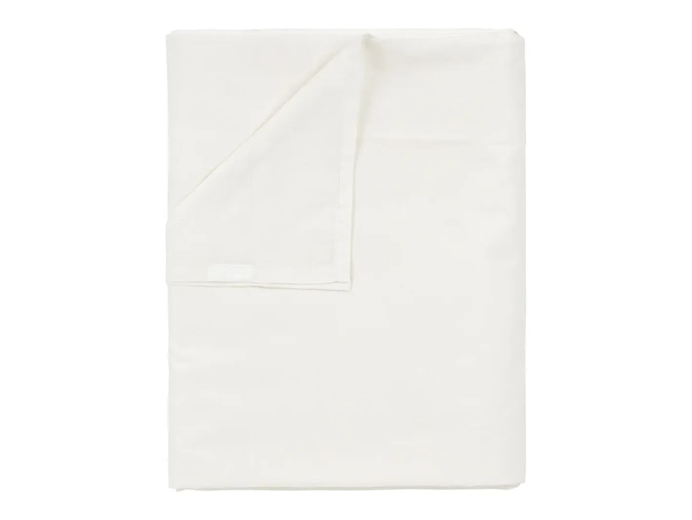 PIKOLIN Ropa De Cama-Sábana encimera 135x200cm | HOME | 100% Algodón | Transpirable Blanco