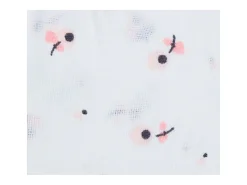 Sauthon Sábanas ajustables 140x70 cm de algodón orgánico Blanco Clearance