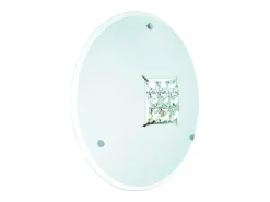Discount Searchlight 1 ljus spol takljuskristall med glaskristaller, E27 Transparente