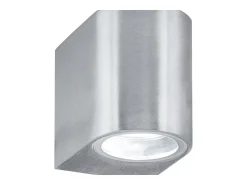 Iluminación Exterior-Searchlight 1 Ljus Vgglampa utomhus Satin Silver IP44, GU10 Plateado