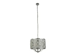 Searchlight BIJOU 5 ljus krom takhnge med kristallglas Gris New