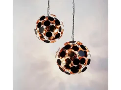 Searchlight DISCUS 4 ljus svart, guld takhnge Negro Clearance
