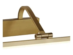 Sale Searchlight Integrerad LED 1 Ljus Bild Vgglampa Borstat guld Dorado
