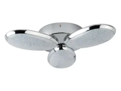 Searchlight Lori Integrerad LED Flush Multi Arm Taklampa Krom, Vit Gris Outlet