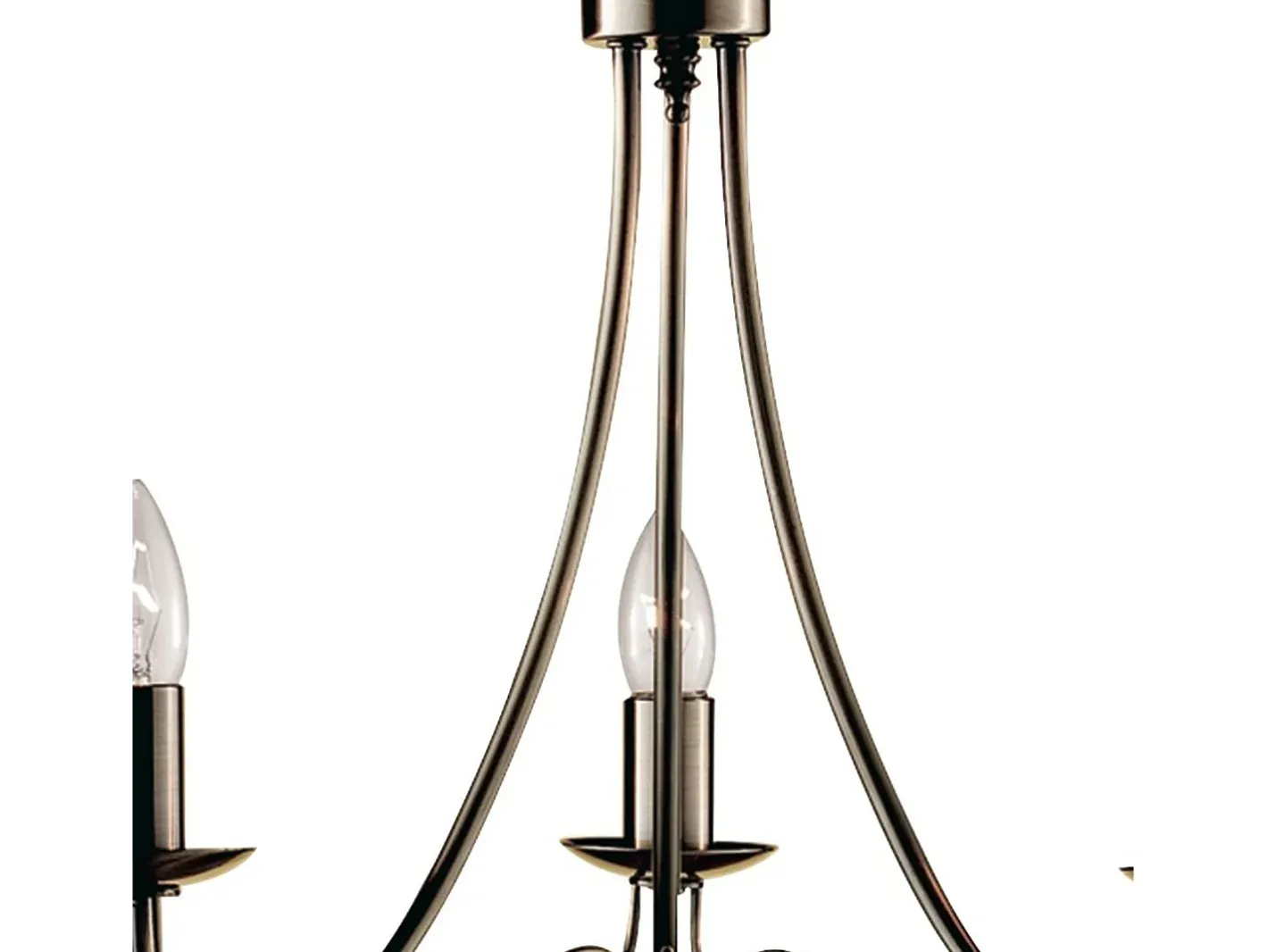 Searchlight Maypole 3 Ljus Multi Arm Takhnge Antik Mssing, E14 Camel Hot