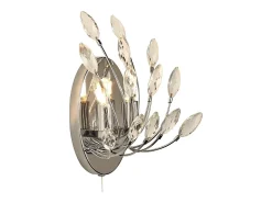Online Searchlight Peacock2 ljus vägglampa, kristall Gris