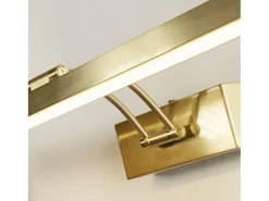 Searchlight Rhodes Lámpara para cuadros de 60 cm, metal de latón satinado Camel Sale