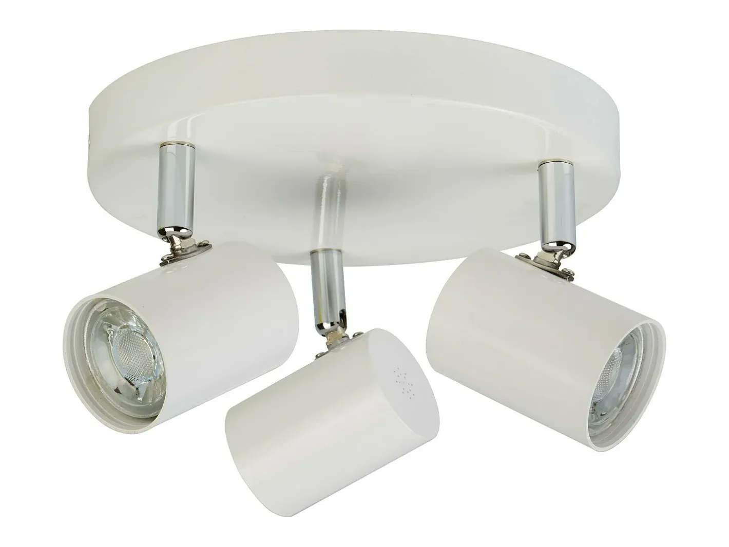 Sale Searchlight Rollo Integrerad LED 3 Light Spotlight Vit Blanco