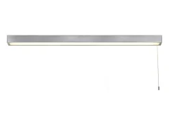 Aplique Para Pared-Searchlight Venti Aplique de pared Cromo pulido, policarbonato esmerilado Gris