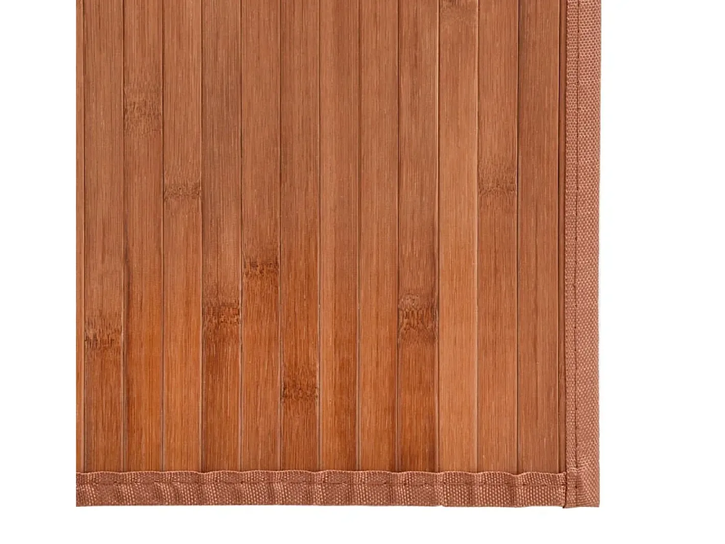 Outlet Garden Furniture Senad Alfombra cuadrada bambú marrón 100x100 cm Marru00f3n
