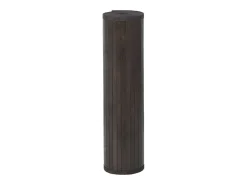 Garden Furniture Alfombra De Salón-Senad Alfombra rectangular bambú marrón oscuro 80x500 cm Marru00f3n
