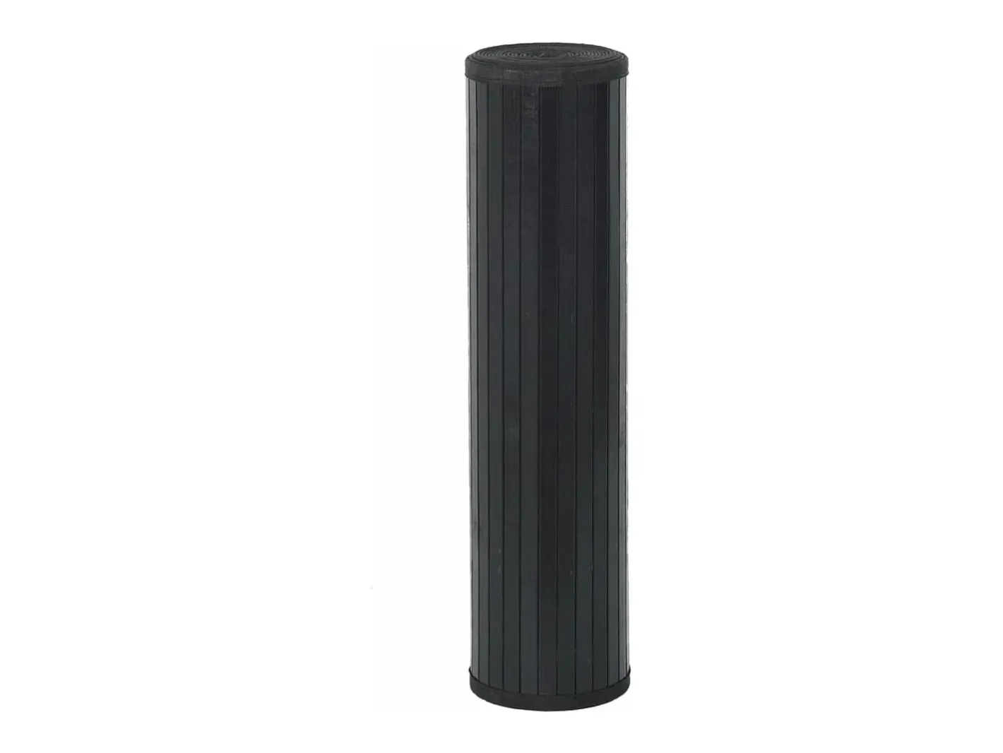New Garden Furniture Senad Alfombra rectangular bambú 80x200 cm Negro