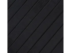New Garden Furniture Senad Alfombra rectangular bambú 80x200 cm Negro