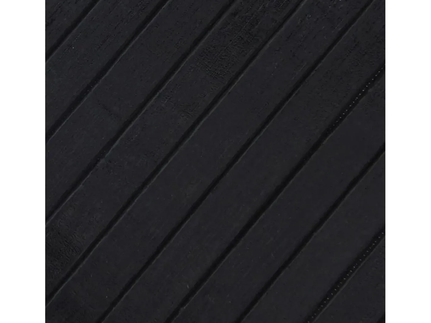 New Garden Furniture Senad Alfombra rectangular bambú 80x200 cm Negro