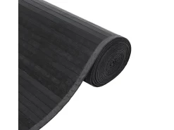Sale Garden Furniture Senad Alfombra rectangular bambú 70x100 cm Gris