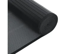 Sale Garden Furniture Senad Alfombra rectangular bambú 100x300 cm Negro