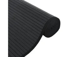 Sale Garden Furniture Senad Alfombra rectangular bambú 100x300 cm Negro