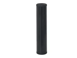Sale Garden Furniture Senad Alfombra rectangular bambú 100x300 cm Negro