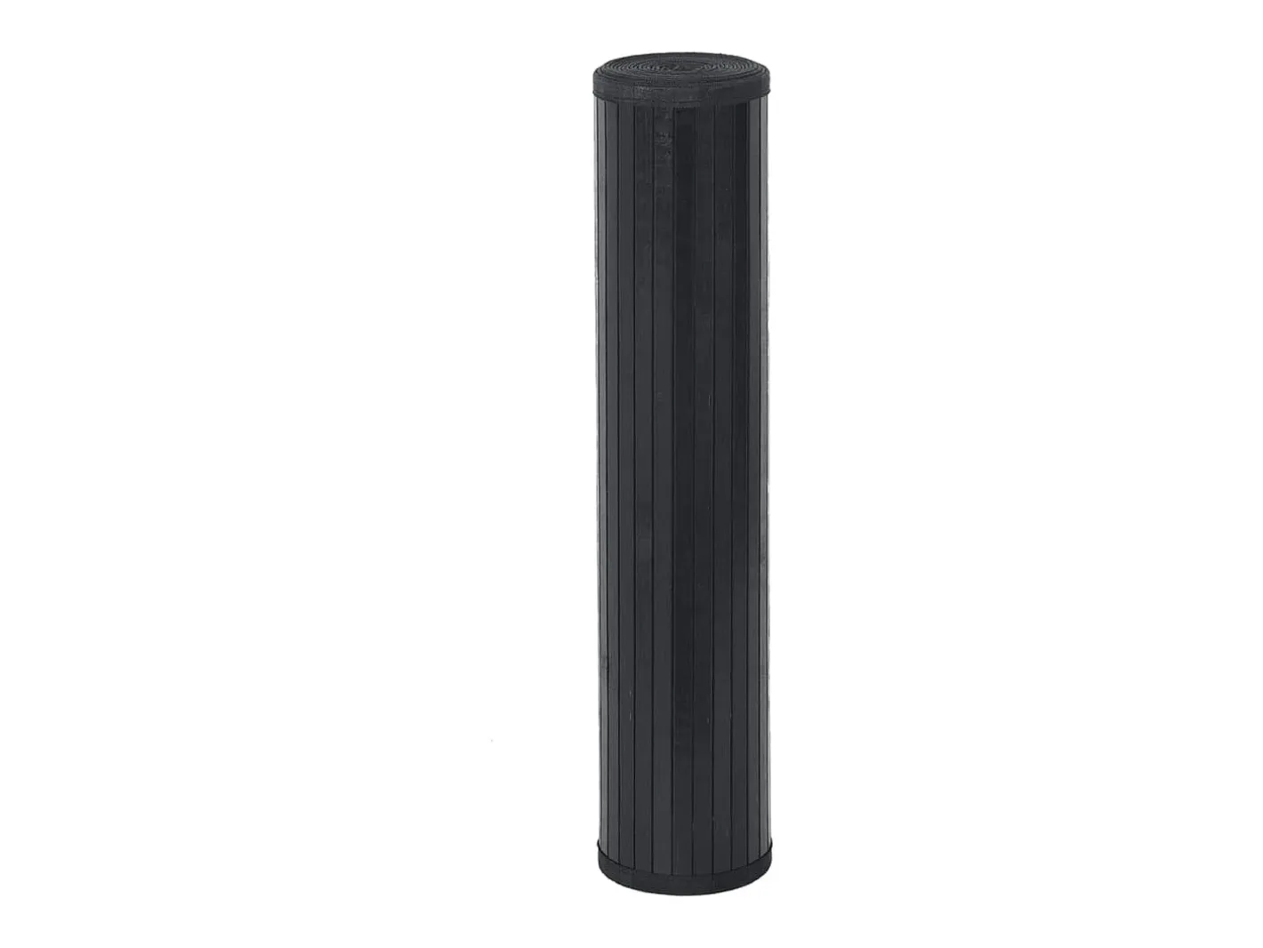 Sale Garden Furniture Senad Alfombra rectangular bambú 100x300 cm Negro
