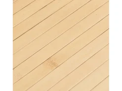 New Garden Furniture Senad Alfombra rectangular bambú color natural claro 80x100 cm Beige