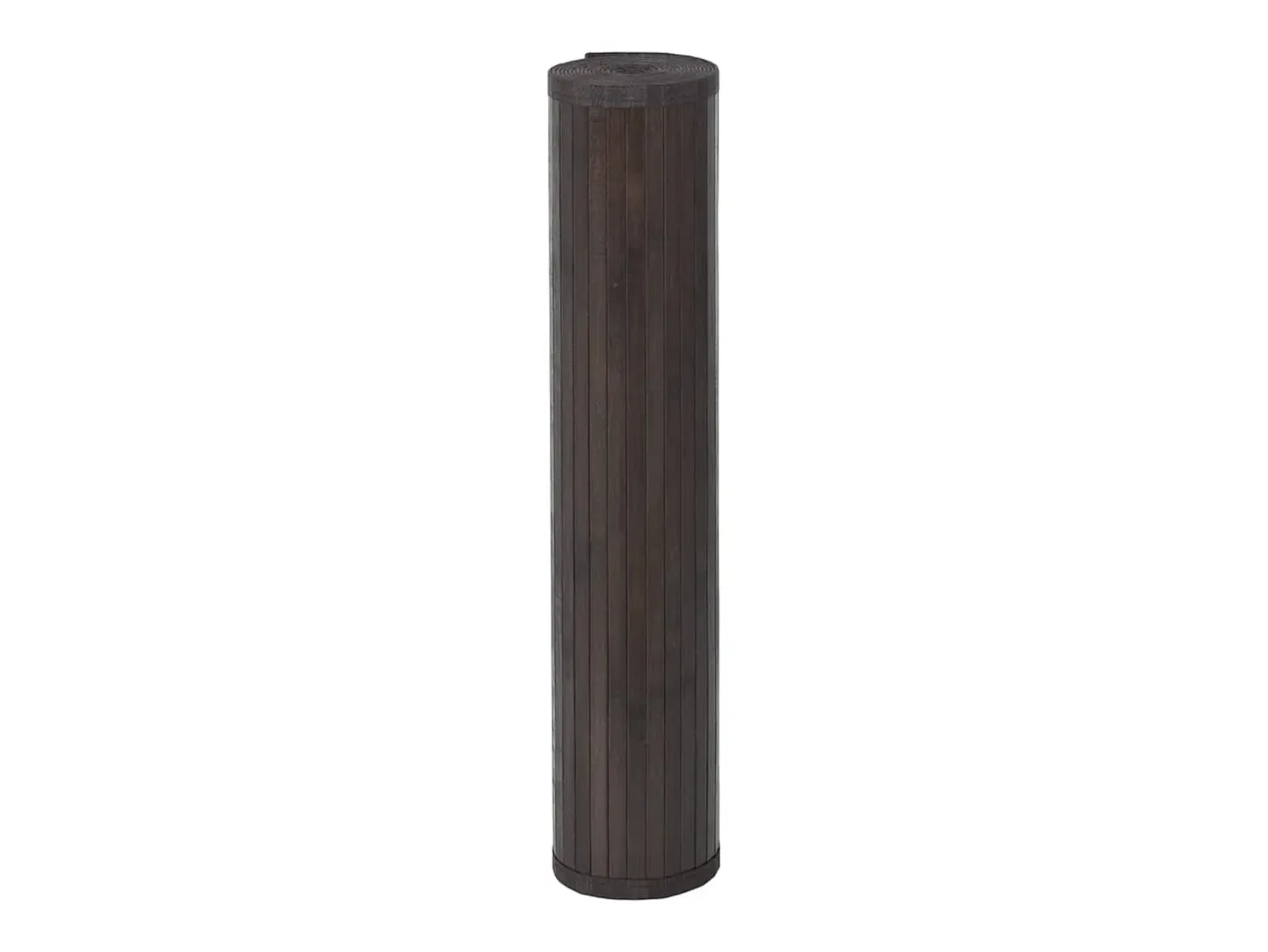 Garden Furniture Alfombra De Salón-Senad Alfombra rectangular bambú marrón oscuro 100x400 cm Marru00f3n