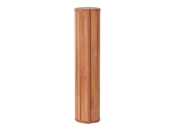 New Garden Furniture Senad Alfombra rectangular bambú marrón 70x200 cm Marru00f3n