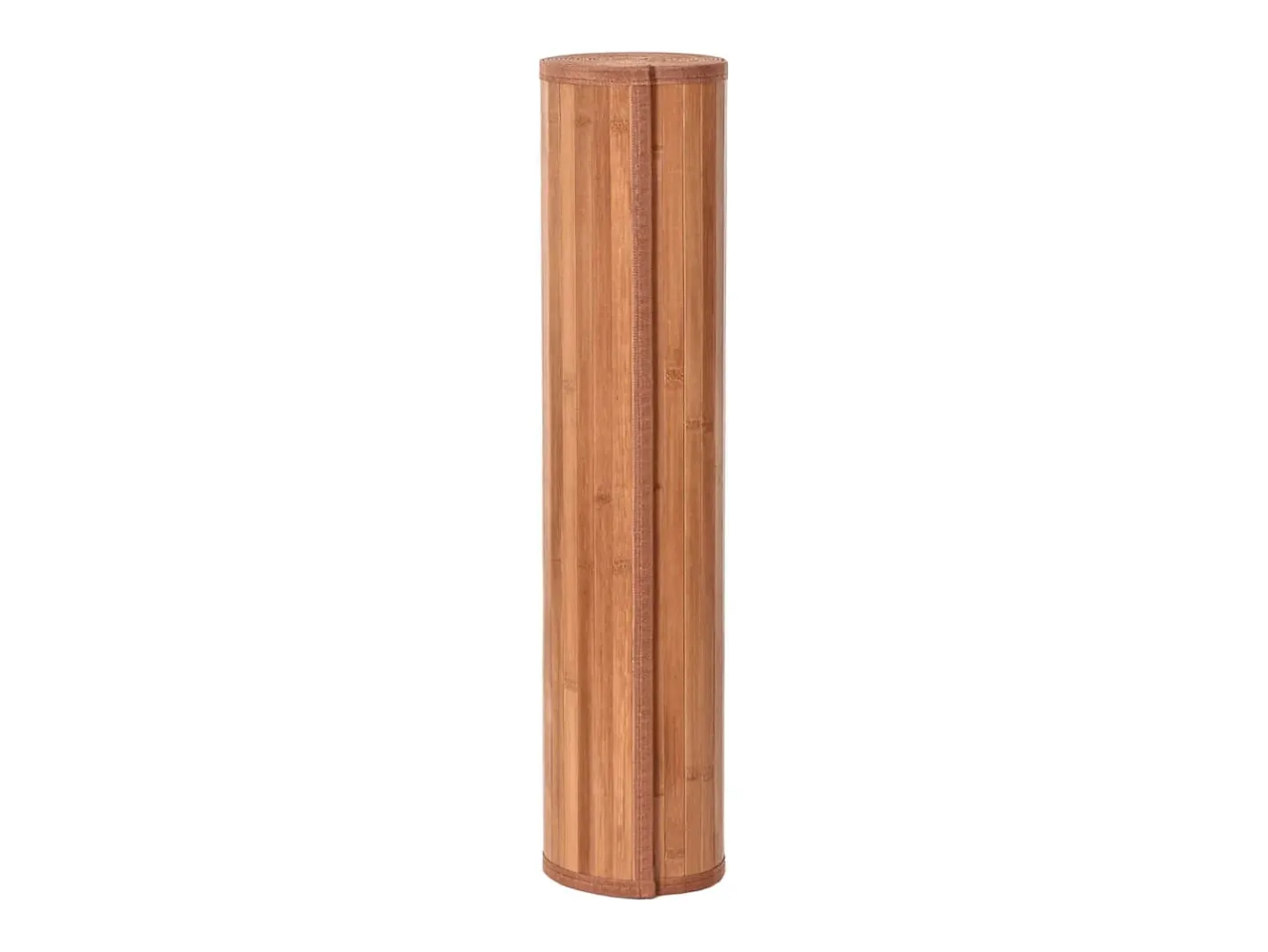 New Garden Furniture Senad Alfombra rectangular bambú marrón 70x200 cm Marru00f3n