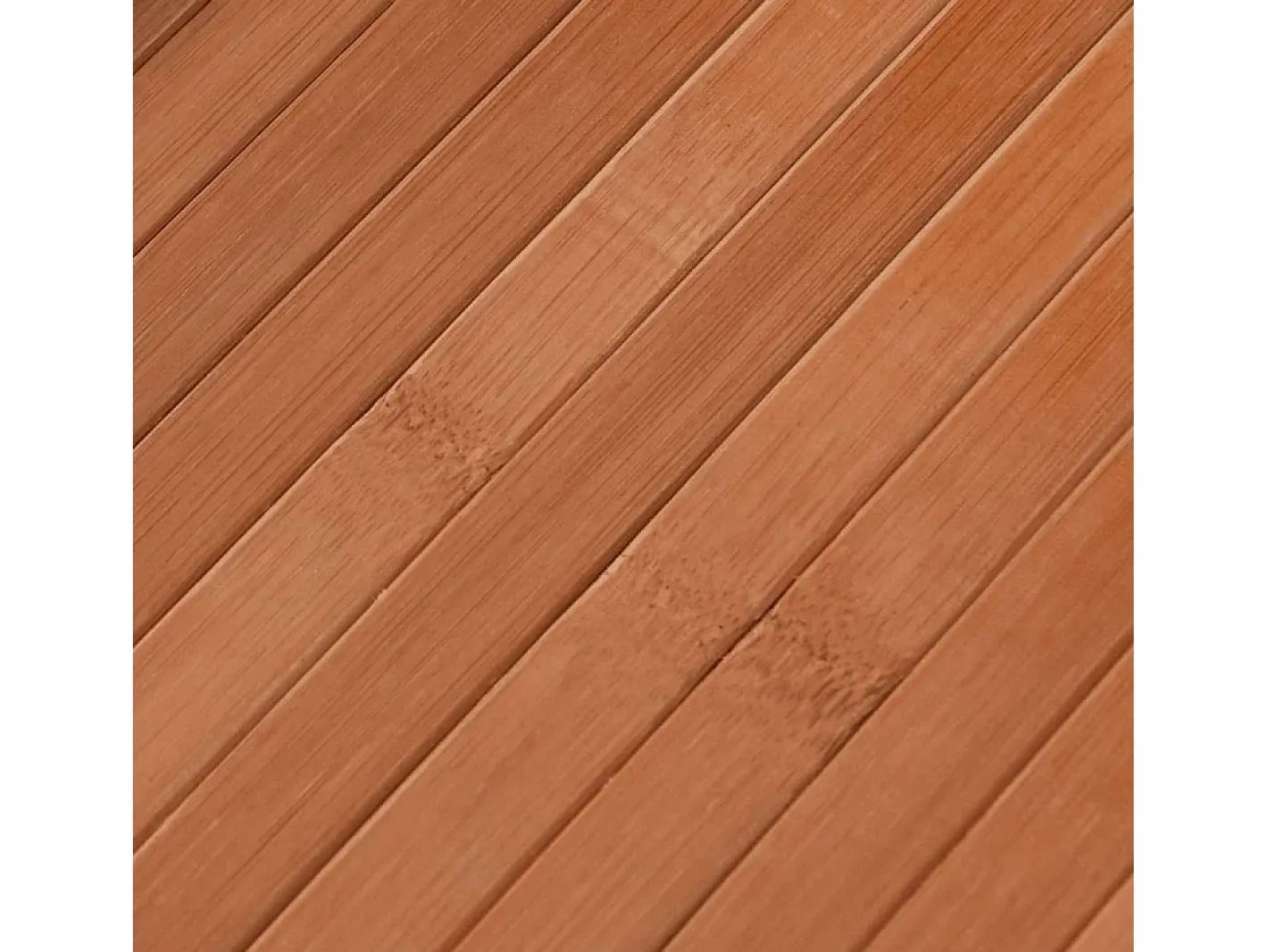 New Garden Furniture Senad Alfombra rectangular bambú marrón 70x200 cm Marru00f3n