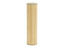 Garden Furniture Senad Alfombra rectangular bambú color natural claro 60x300 cm Beige Hot