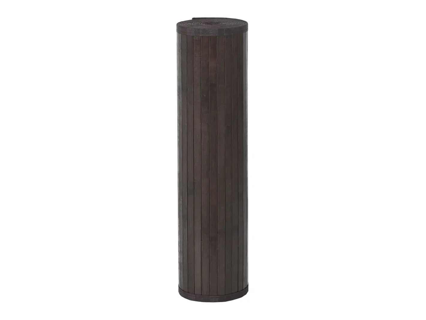 Garden Furniture Alfombra De Salón-Senad Alfombra rectangular bambú marrón oscuro 60x100 cm Marru00f3n