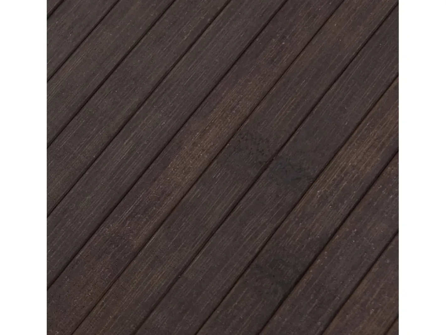 Discount Garden Furniture Senad Alfombra rectangular bambú marrón oscuro 80x100 cm Color natural oscuro