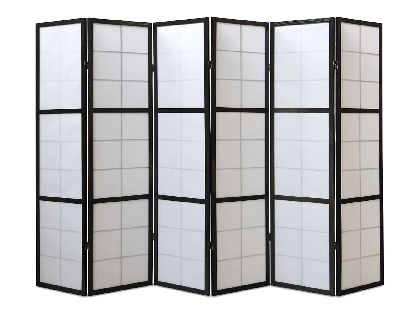 Online Separador de ambiente 175×264×2.2 cm Shoji Negro