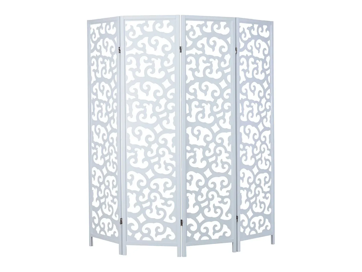 Biombo-Separador de ambiente 175x173x2,2 cm Shoji Blanco