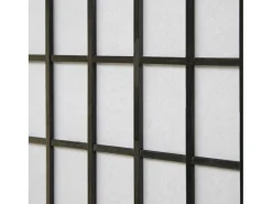 Discount Separador de ambiente 175x176x2.2 cm Shoji Negro