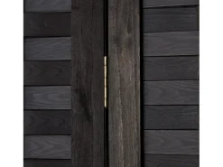 Biombo-Separador de ambiente 120x2.2x170 cm Negro