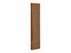 Separador de ambiente 176x2,2x175 cm Marrón Marru00f3n New