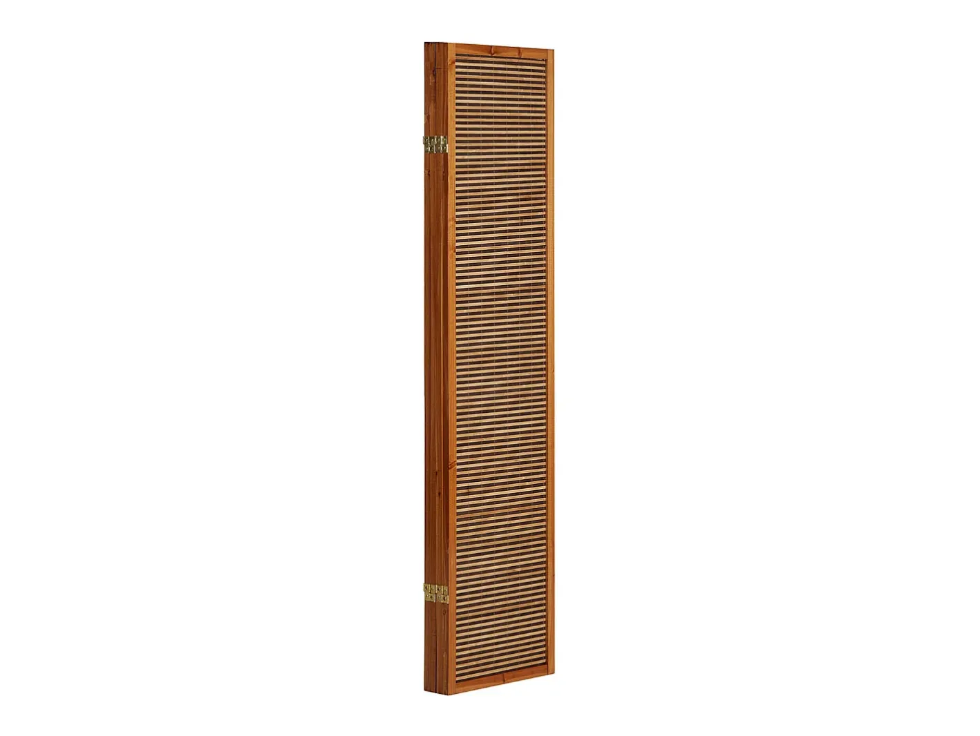 Separador de ambiente 176x2,2x175 cm Marrón Marru00f3n New