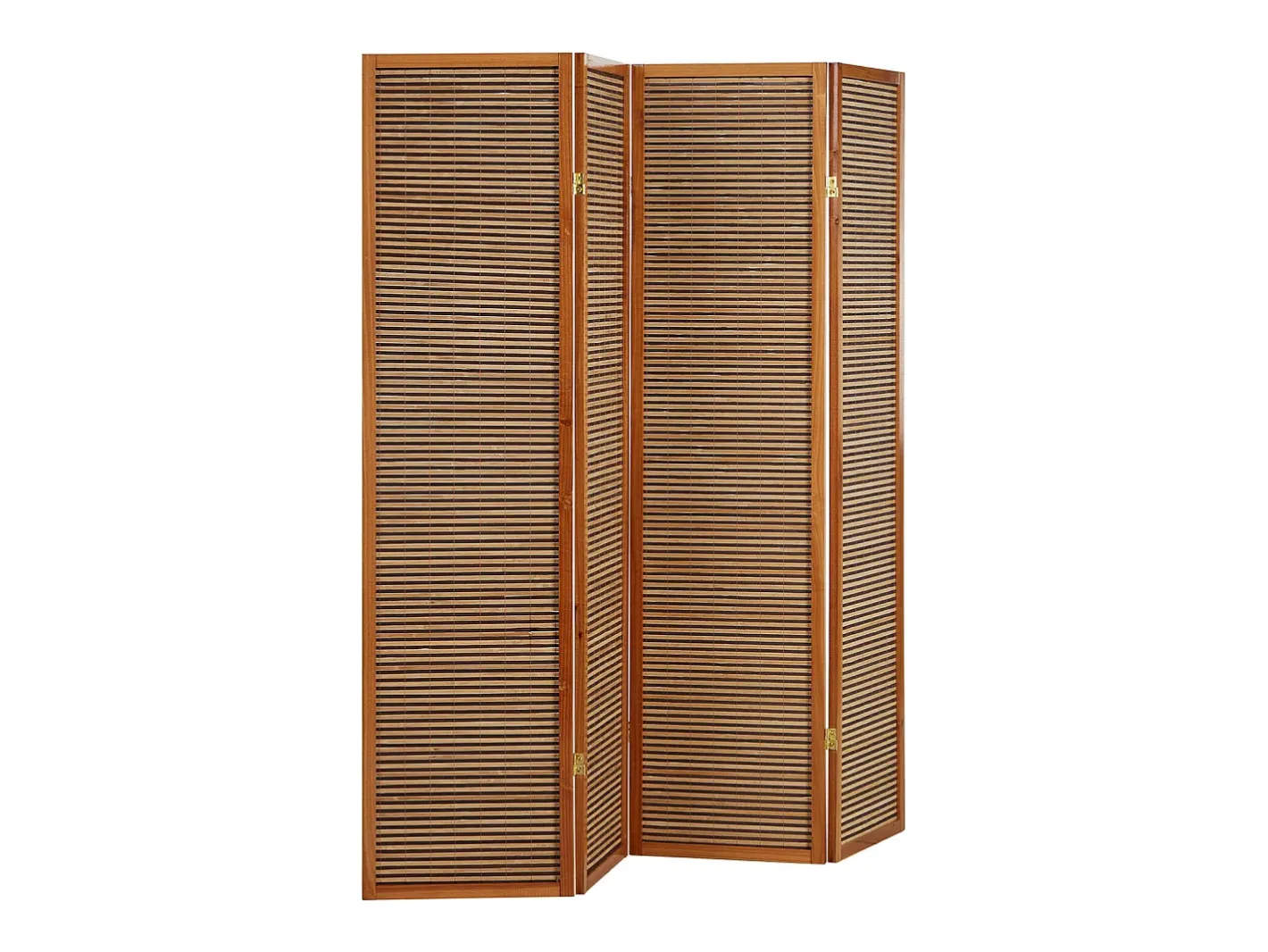 Separador de ambiente 176x2,2x175 cm Marrón Marru00f3n New